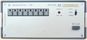 Rohde-Schwarz-PSN-AF-relays-matrix-with-eight-relays-for-DC-and-AF-signals-telephone-jacks